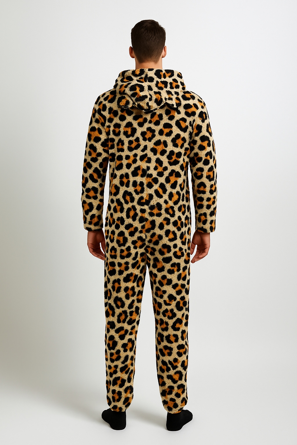 Wild Leopard Plush Onesie