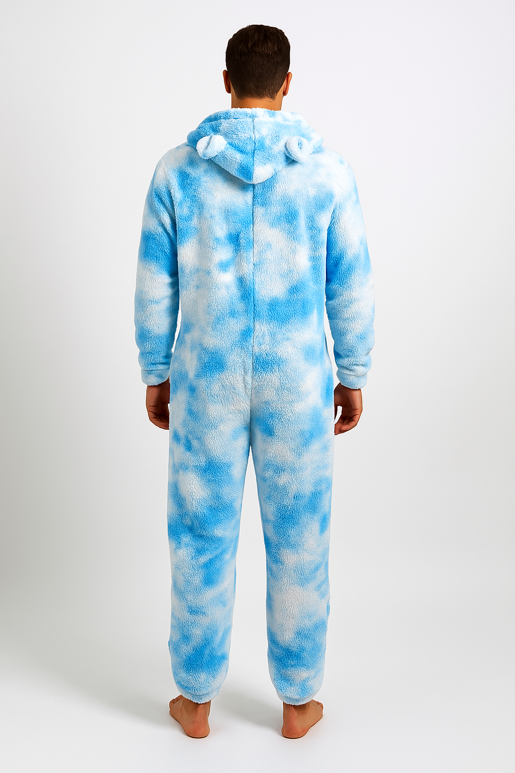 Blue Cloud Bear Onesie