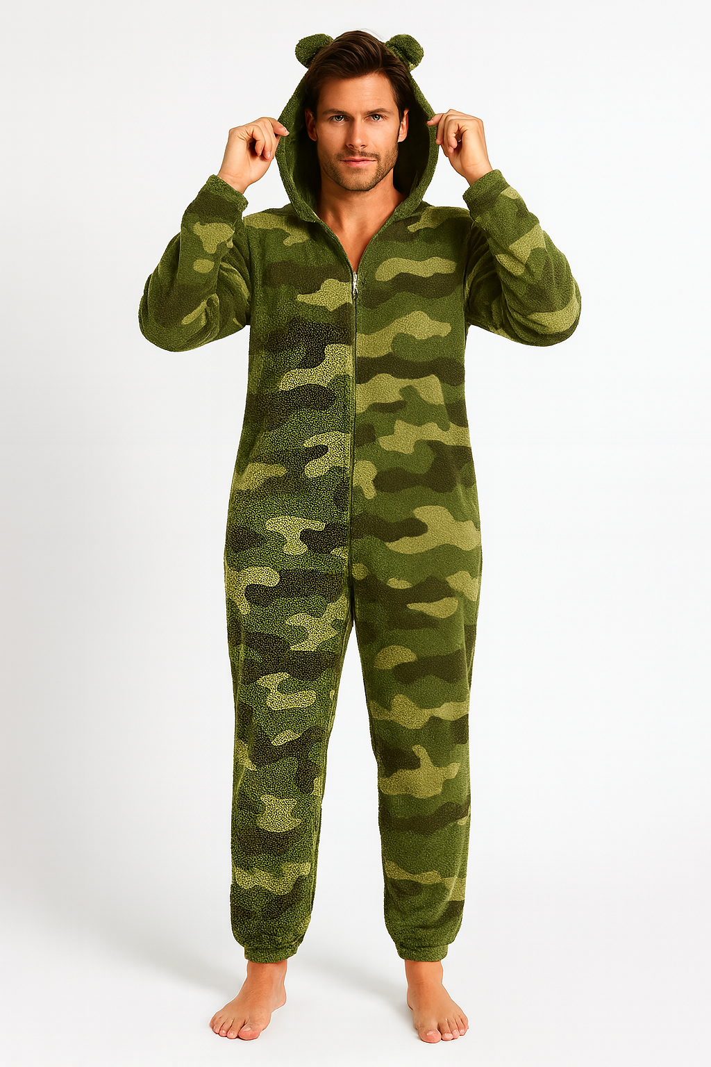 Camo Bear Onesie
