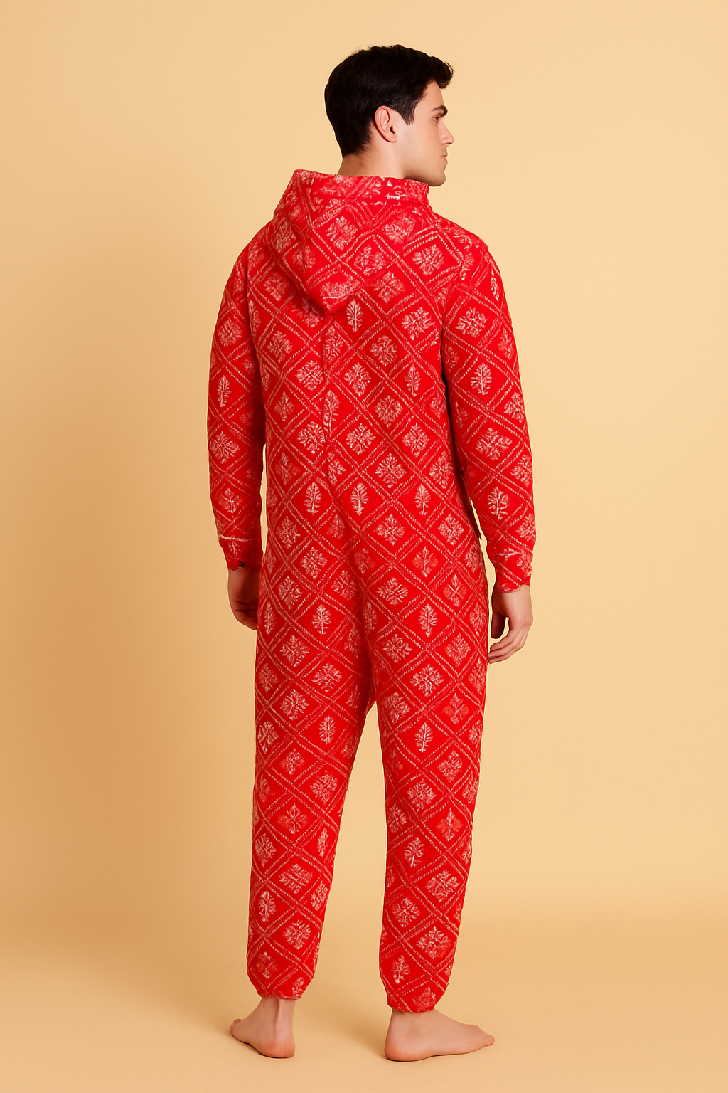 Red Nordic Christmas Onesie