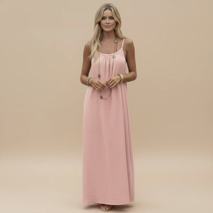 Loose Fit Spaghetti Strap Dress