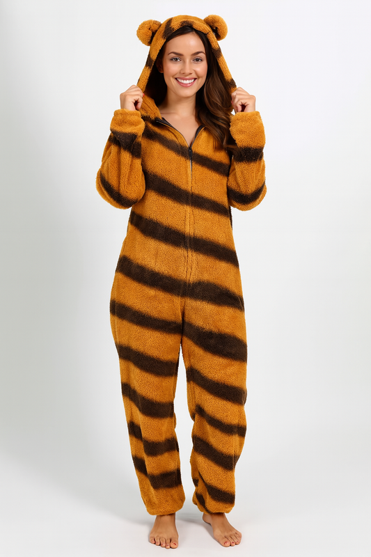 Cozy Tiger Stripes Onesie