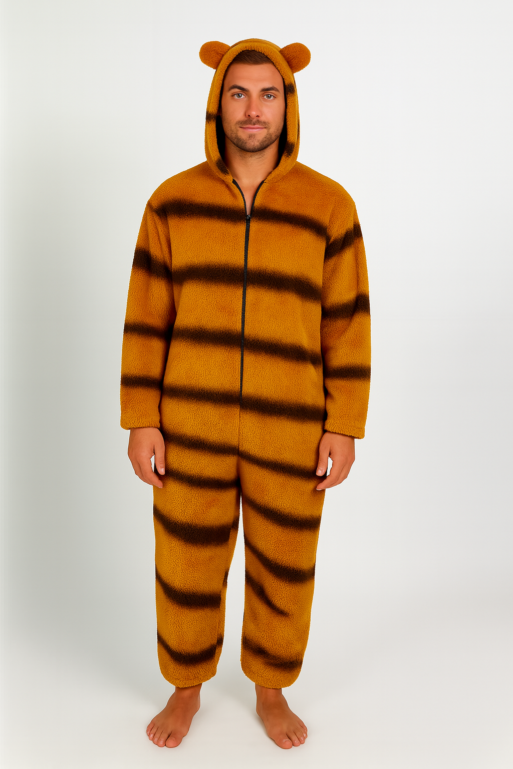 Cozy Tiger Stripes Onesie
