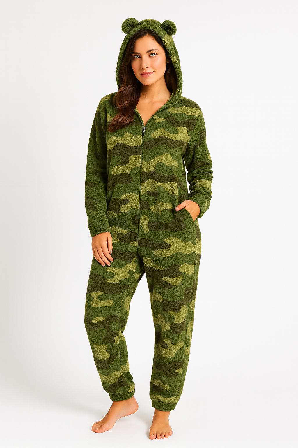 Camo Bear Onesie