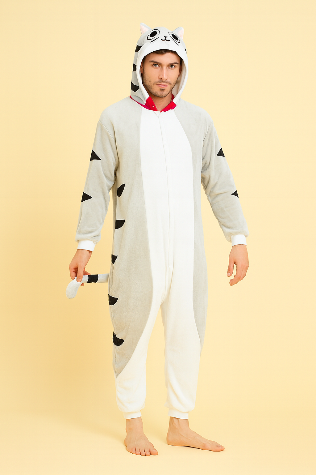 Playful Tabby Cat Onesie