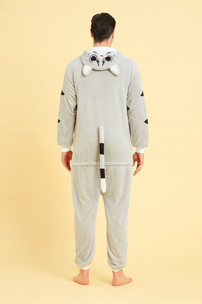 Playful Tabby Cat Onesie