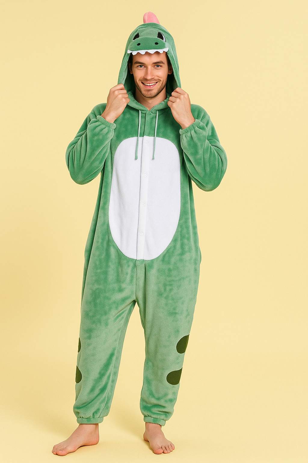 Signature Green Dino Onesie™
