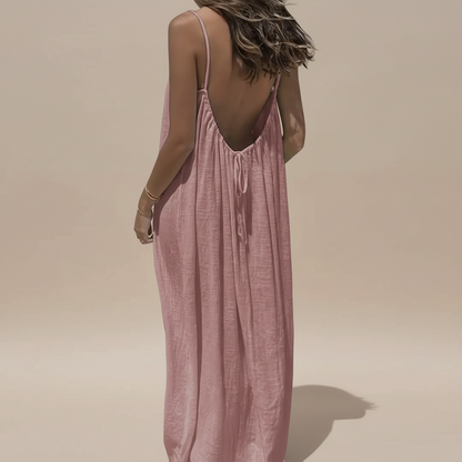 Loose Fit Spaghetti Strap Dress