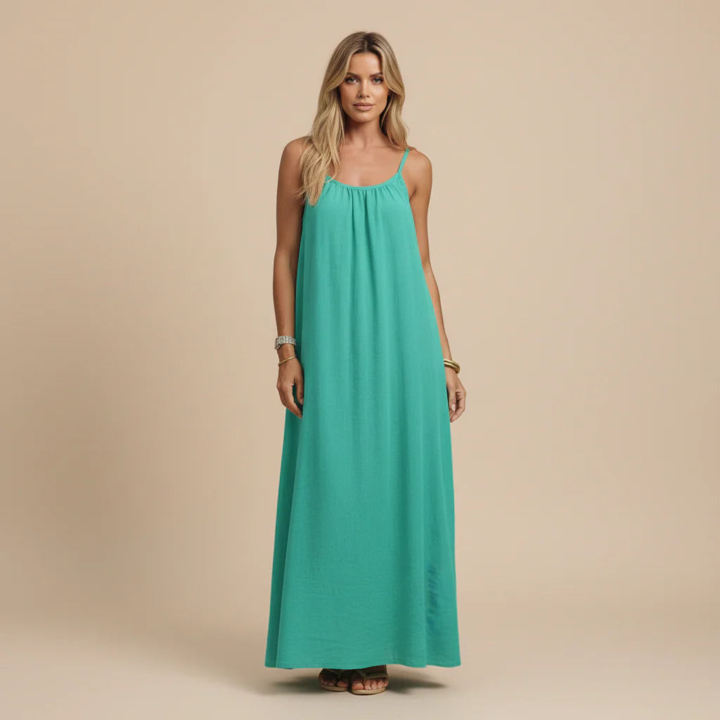 Loose Fit Spaghetti Strap Dress