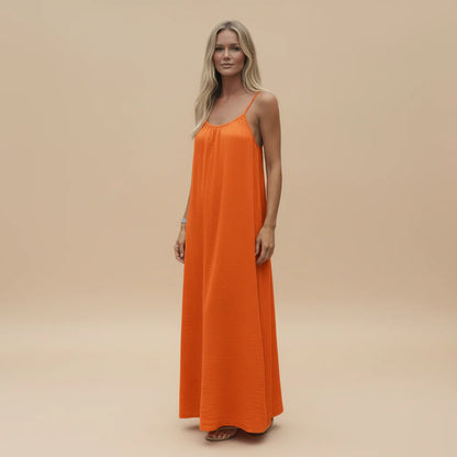 Loose Fit Spaghetti Strap Dress