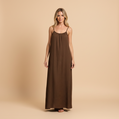 Loose Fit Spaghetti Strap Dress